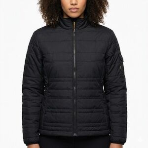 GoLite womens insulated jacket fleece lined black medium